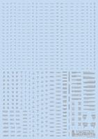 HiQ Parts 1/144 RB01 Caution Decal One Color Light Gray (1pc) (Special Order)