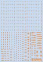 HiQ Parts 1/144 RB01 Caution Decal One Color Orange (1pc) (Special Order)