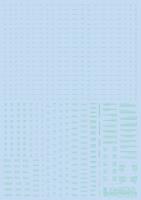 HiQ Parts 1/144 RB01 Caution Decal Pastel Mint (1pc) (Special Order)