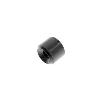 HiQ Parts Twin Pipe 2 Black 1.5mm (10pcs) (Special Order)