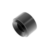 HiQ Parts Twin Pipe 2 Black 3.0mm (10pcs) (Special Order)