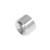 HiQ Parts Twin Pipe 2 Silver 2.5mm (10 pcs) (Special Order)