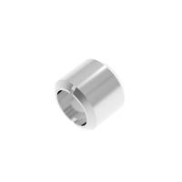 HiQ Parts Twin Pipe 3 Silver 3.0mm (10pcs) (Special Order)
