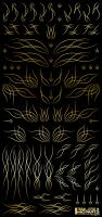 HiQ Parts Tribal Lotus M Gold (1pc) (Special Order)