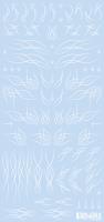 HiQ Parts Tribal Lotus M White (1pc) (Special Order)