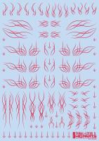 HiQ Parts Tribal Lotus S Red (1pc) (Special Order)