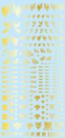 HiQ Parts Tattoo Decal 01 'Heart' Gold (1pc) (Special Order)
