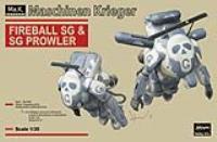 Hasegawa 1/35 Maschinen Krieger Ma.K. Fireball SG & SG Prowler (Two Kits In The Box) (Special Order)