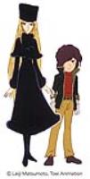Hasegawa 1/20 [Galaxy Express 999] Maetel & Tetsuro Hoshino (Two Kits In The Box) (Special Order)
