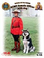 ICM 1/16 RCMP Female Officer with dog (Special Order)