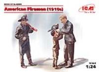 ICM 1/24 American Firemen (1910s) (3 figures) (Special Order)