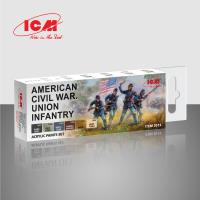 ICM Acrylic Paint Set for American Civil War *suitable for kit #35023 (Special Order)