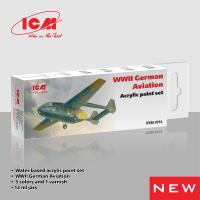 ICM Acrylic Paint Set for WWII German Aviation (Special Order)