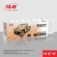 ICM Acrylic Paint Set for Humvee. US military cars (Special Order)