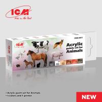 ICM Acrylic Paint Set for Animals (Special Order)