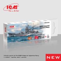 ICM Acrylic Paint Set for WWII Imperial Japanese Navy (Special Order)