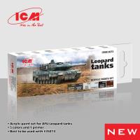 ICM Leopard tanks Acrylic Paints Set (Special Order)