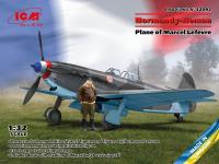 ICM 1/32 Normandy-Neman Plane of Marcel Lefevre (Yak-9T with Marcel Lefevre Figure) (Special Order)