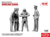ICM 1/32 WWII RAF Cadets (100% new molds) (Special Order)