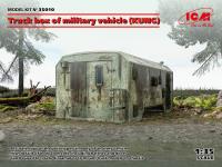 ICM 1/35 Truck box of military vehicle (KUNG) (Special Order)