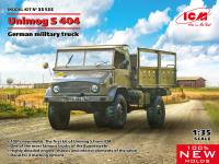 ICM 1/35 Unimog S 404, German military truck (100% new molds) (Special Order)