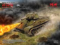 ICM 1/35 ОT-34/76, WWII Soviet Flamethrower Tank (Special Order)