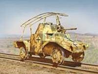 ICM Panzersp?hwagen P 204 (f) Railway, WWII German Armoured Vehicle (Special Order)