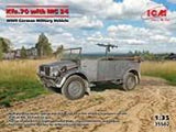 ICM 1/35 Kfz.70 with MG 34, WWII German Military Vehicle (Special Order)