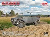 ICM 1/35 Kfz.70 with MG 34, WWII German Military Vehicle (Special Order)