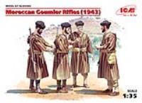 ICM 1/35 Moroccan Goumier Rifles (1943) (4 figures) (Special Order)