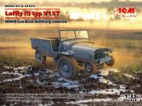 ICM 1/35 Laffly (f) typ V15T, WWII German military vehicle (Special Order)