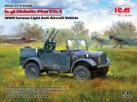 ICM 1/35 le.gl.Einheitz-Pkw Kfz.4, WWII German Light Anti-Aircraft Vehicle (Special Order)