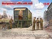 ICM 1/35 Montgomery's office with staff (Special Order)