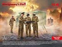 ICM 1/35 Montgomery's Staff (100% new molds) (Special Order)