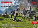 ICM 1/35 Feldküche, WWII German Field Kitchen with cooks (100% new molds) (Special Order)