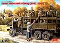 ICM Soviet Motorized Infantry (1943-1945), (5 figures) (Special Order)