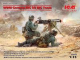 ICM 1/35 WWII German MG08 MG Team (2 figures) (100% new molds) (Special Order)