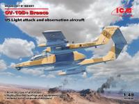 ICM 1/48 OV-10D+ Bronco, US Attack Aircraft (Special Order)