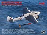 ICM 1/48 Bristol Beaufort Mk.IA, WWII British torpedo bomber (Special Order)