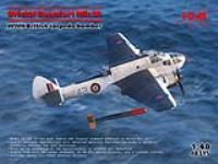 ICM 1/48 Bristol Beaufort Mk.IA, WWII British torpedo bomber (Special Order)