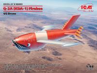 ICM 1/48 Q-2A (KDA-1) Firebee, US Drone (2 Airplanes and Pilons) (Special Order)