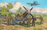 ICM Spitfire LF.IXE with Soviet Pilots and Ground Personnel (Special Order)