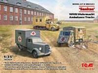 ICM 1/35 'Sankas' WWII Wehrmacht Ambulance Trucks (Special Order)
