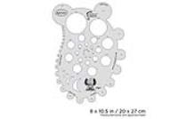 IWATA Artool Blasted FX Circle FXFreehand Airbrush Template by Ryan 'Ryno' Templeton (Special Order)