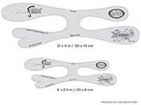 IWATA Artool 'H' Stencil Freehand Airbrush Template by Craig Fraser (Special Order)