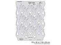 IWATA Artool Freehand Airbrush Templates Flame-o-rama Flame-Dango by Craig Fraser (Special Order)