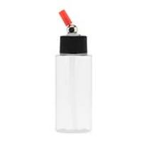 IWATA Crystal Clear Bottle 2 oz / 60 ml Cylinder With Adaptor Cap (Special Order)