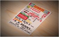 Matho 1/35 Shop Front Signs C (Special Order)