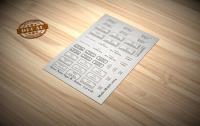 Matho 1/35 Street Name Signs B - Italian (Special Order)