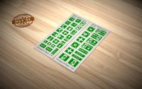 Matho 1/35 Emergency Signs (Special Order)